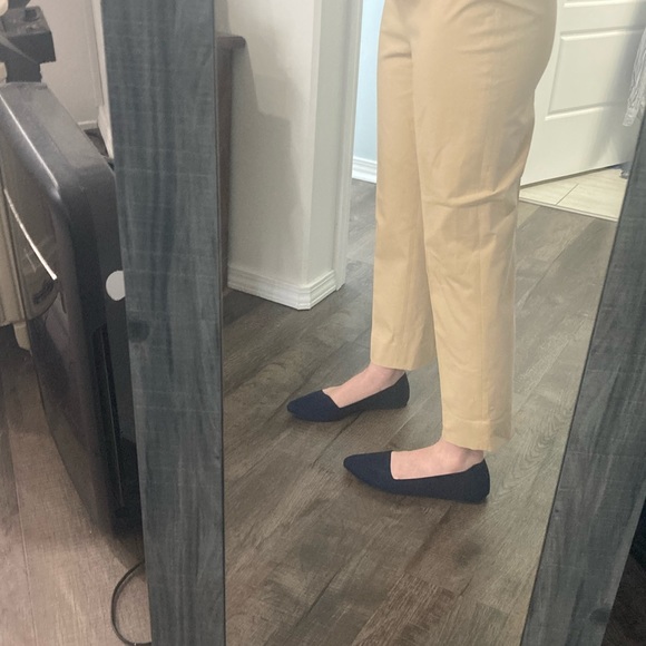 Piazza Sempione Audrey Straight Leg Pants Brown / Beige Size 42 Italian - Picture 6 of 16